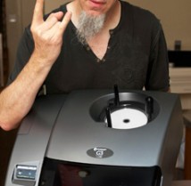Jordan Rudess with Microboards G3 Disc Publisher